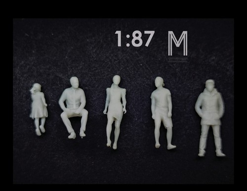 Set x5 figurine - 1/87,