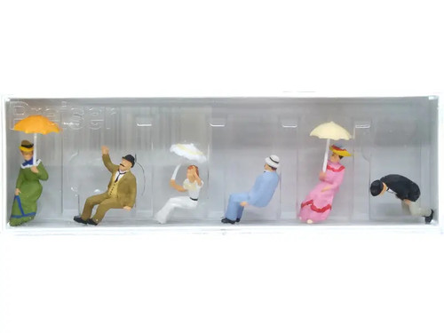 Preiser personnages assis 1900 - personnages,