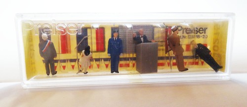 Preiser personnages mairie - ho,
