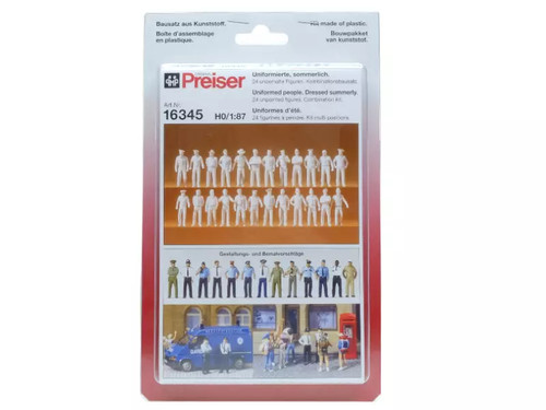 Preiser personnages en - 24,